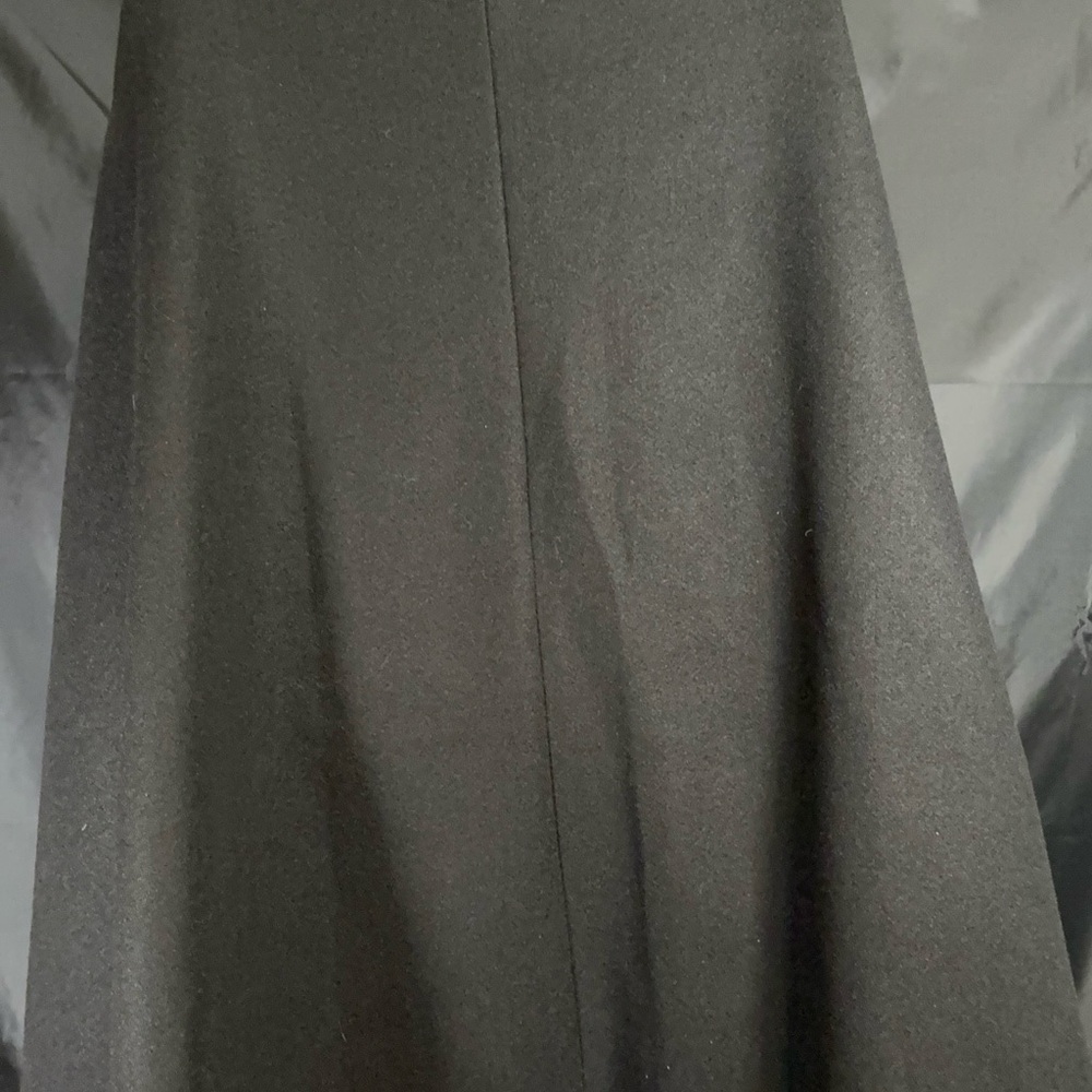 SHEIN Elegant Black Cape Coat with Gold Buttons SZ S - Picture 7 of 15